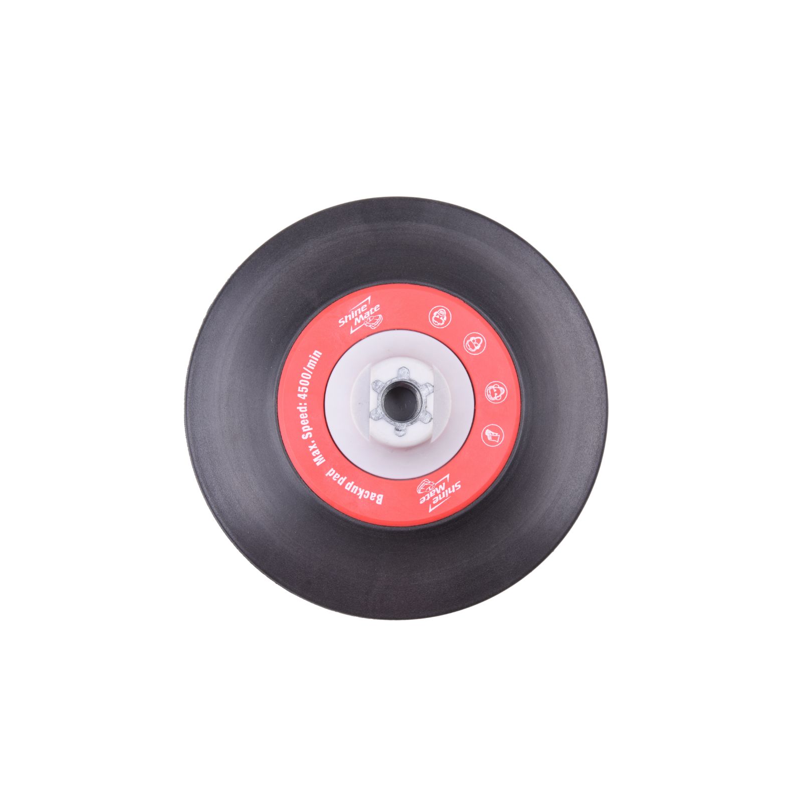 13860-2.jpg ShineMate - Replacement Backing Plate for Rotary 6 inch - Image 1