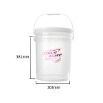 ShineMate - Transparent Bucket 20L - Image 2