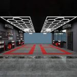 Garage Honeycomb Ceiling Lights