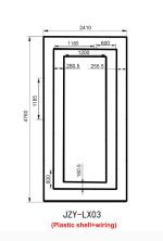 Garage Rectangular Ceiling Led Lights - Image 2