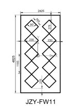 Garage Rhombus Ceiling Led Lights - Image 2