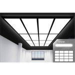 KLCB - Panel Light 16 pcs Rectangular Set