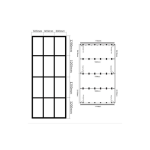 KLCB - Panel Light 16 pcs Rectangular Set - Image 2